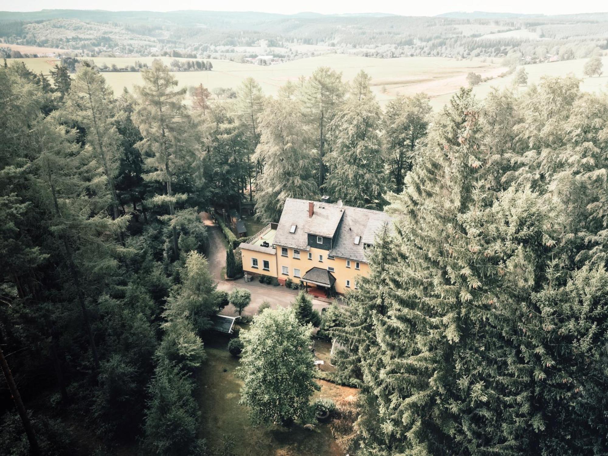 Ferienwohnung Thüringer Waldbaude Tambach-Dietharz Exterior foto