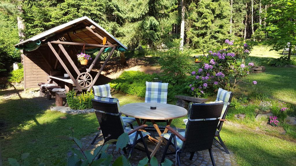 Ferienwohnung Thüringer Waldbaude Tambach-Dietharz Exterior foto